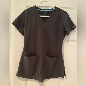 Med Couture scrub top. Gray XS